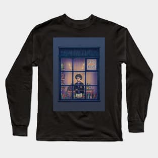 Black Books window Long Sleeve T-Shirt